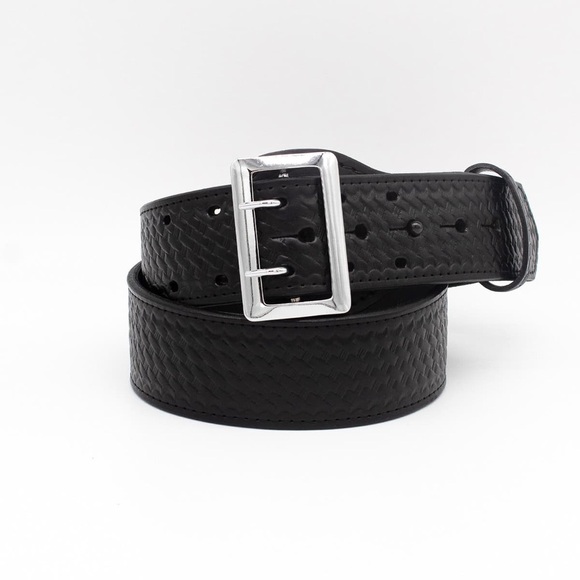 Boston Basketweave Leather 6501 – 2.25″ FULLY LINED SAM BROWNE DUTY BELT,40 main image 5